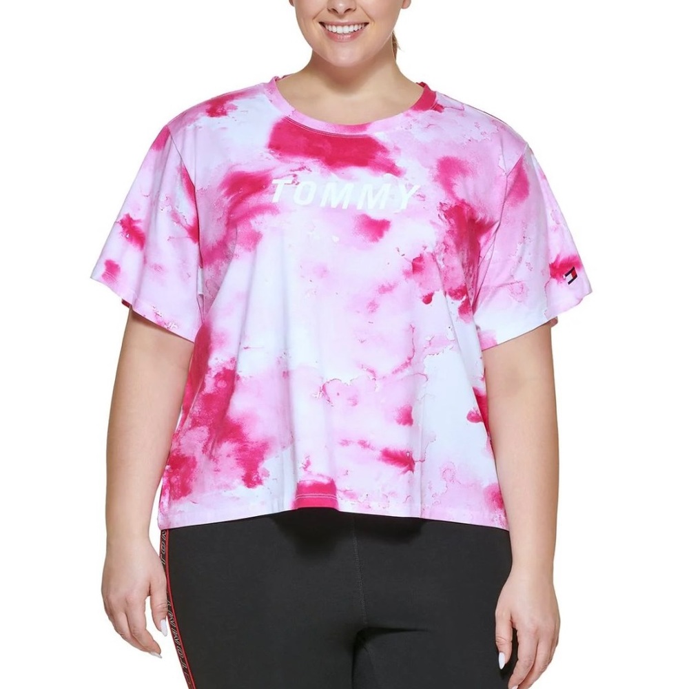 NWT Tommy Hilfiger Plus Tie Dye Top
